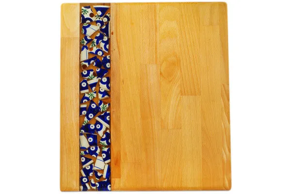 13" Cutting Board - Peacock