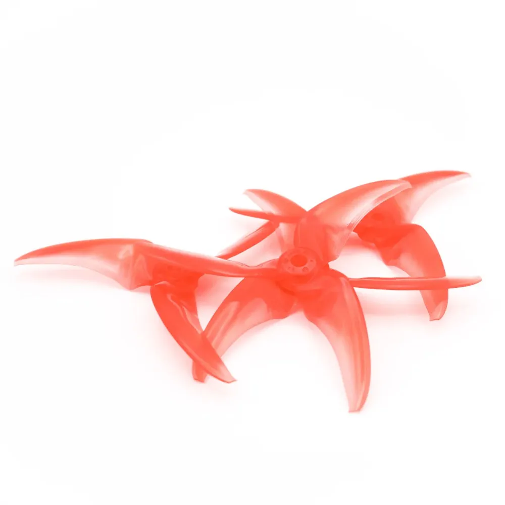 2 Pairs  EMAX Avan Scimitar 4x2.4x3 4024  3-blade 4 Inch Propeller PC CW CCW for RC Drone FPV Racing