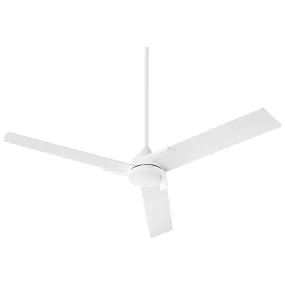 56"Ceiling Fan from the Coda Collection in White Finish by Oxygen