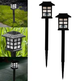 6625 Solar Garden Lights LED Outdoor Stake Spotlight Fixture for Garden Light (Pack of 2pc )