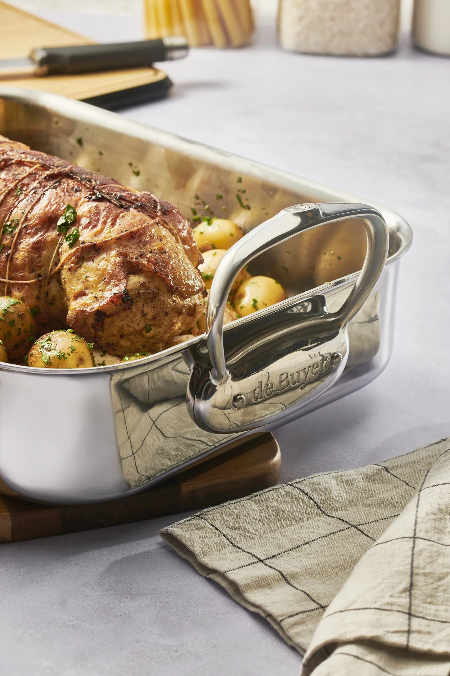 AFFINITY 5-ply Stainless Steel Roasting Pan