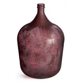 Aged Garnet Bottle Vase