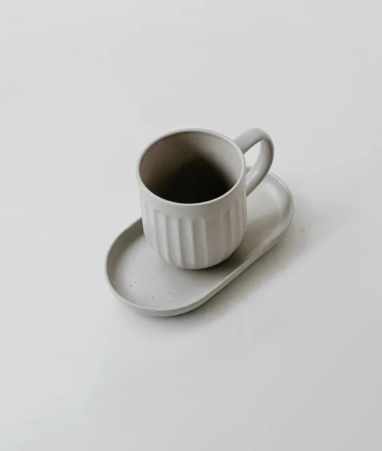 AHA cup and saucer 380ml/12.8oz