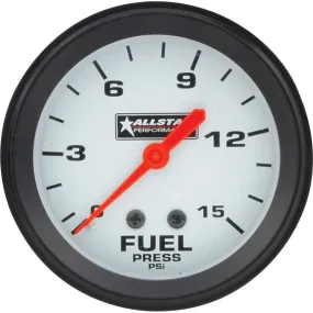 Allstar Performance Fuel Pressure Gauge - 2-5/8" Diameter - 0-15 PSI