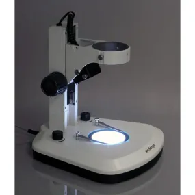 AmScope New Microscope Table Rack Stand with Top & Bottom LED Lights