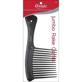 Annie Jumbo Rake Comb Black