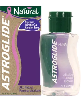 Astroglide Natural Lubricant - 2.5 Oz Bottle