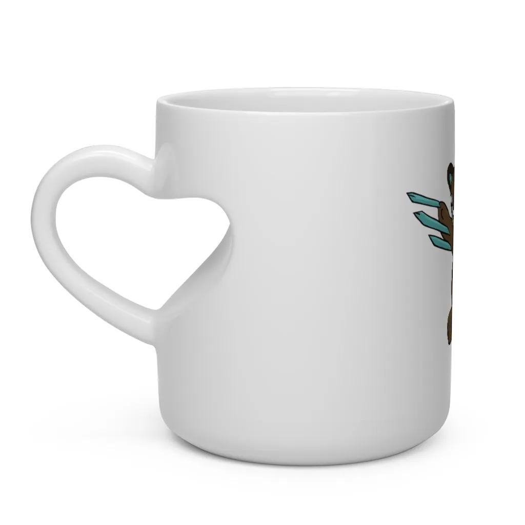 Beaveice Heart Shape Mug