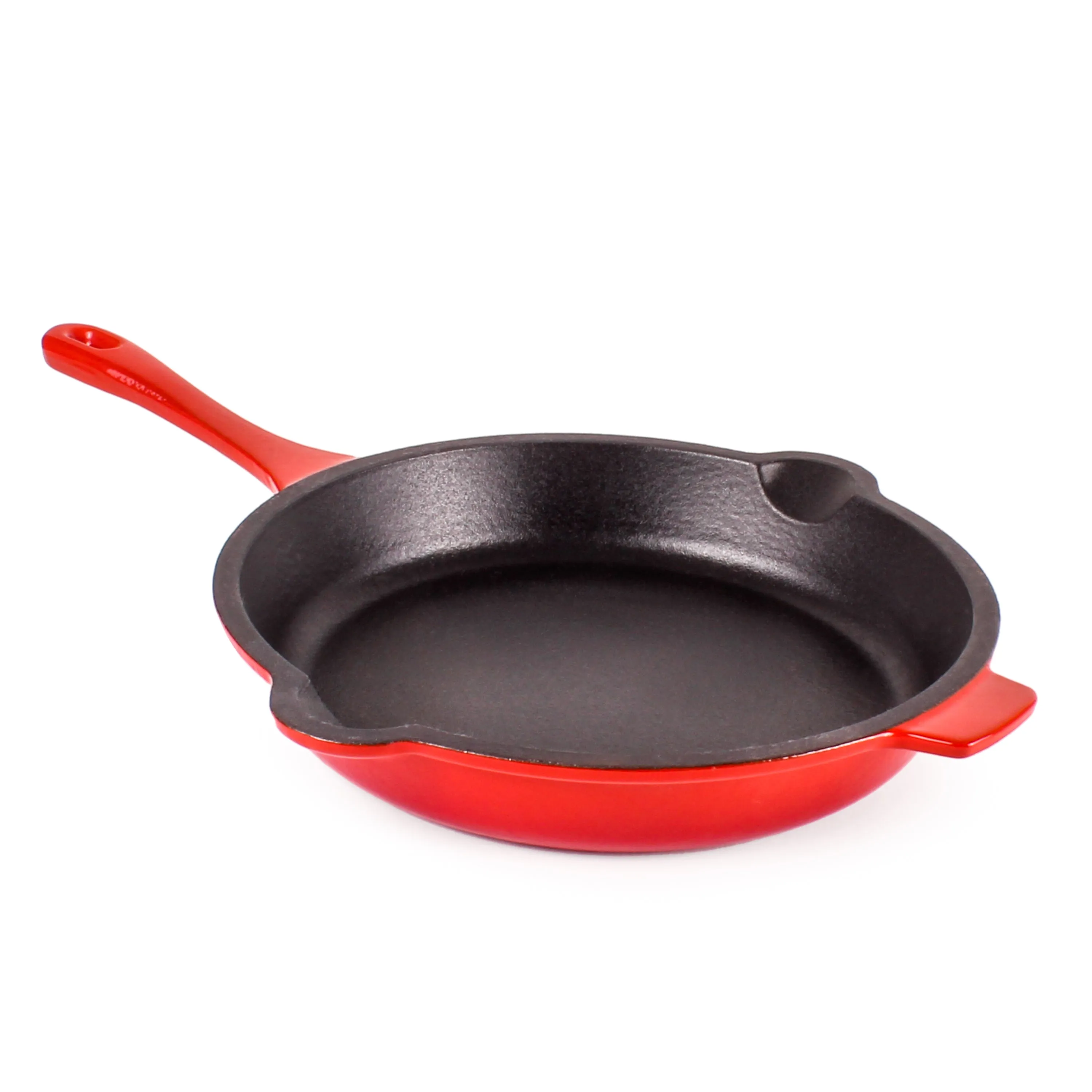 BergHOFF Neo 9pc Cast Iron Cookware Set, Red