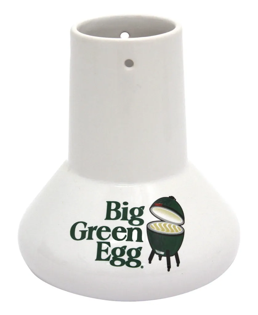 Big Green Egg:  Ceramic Vertical Turkey Roaster (2XL, XL, L, M)