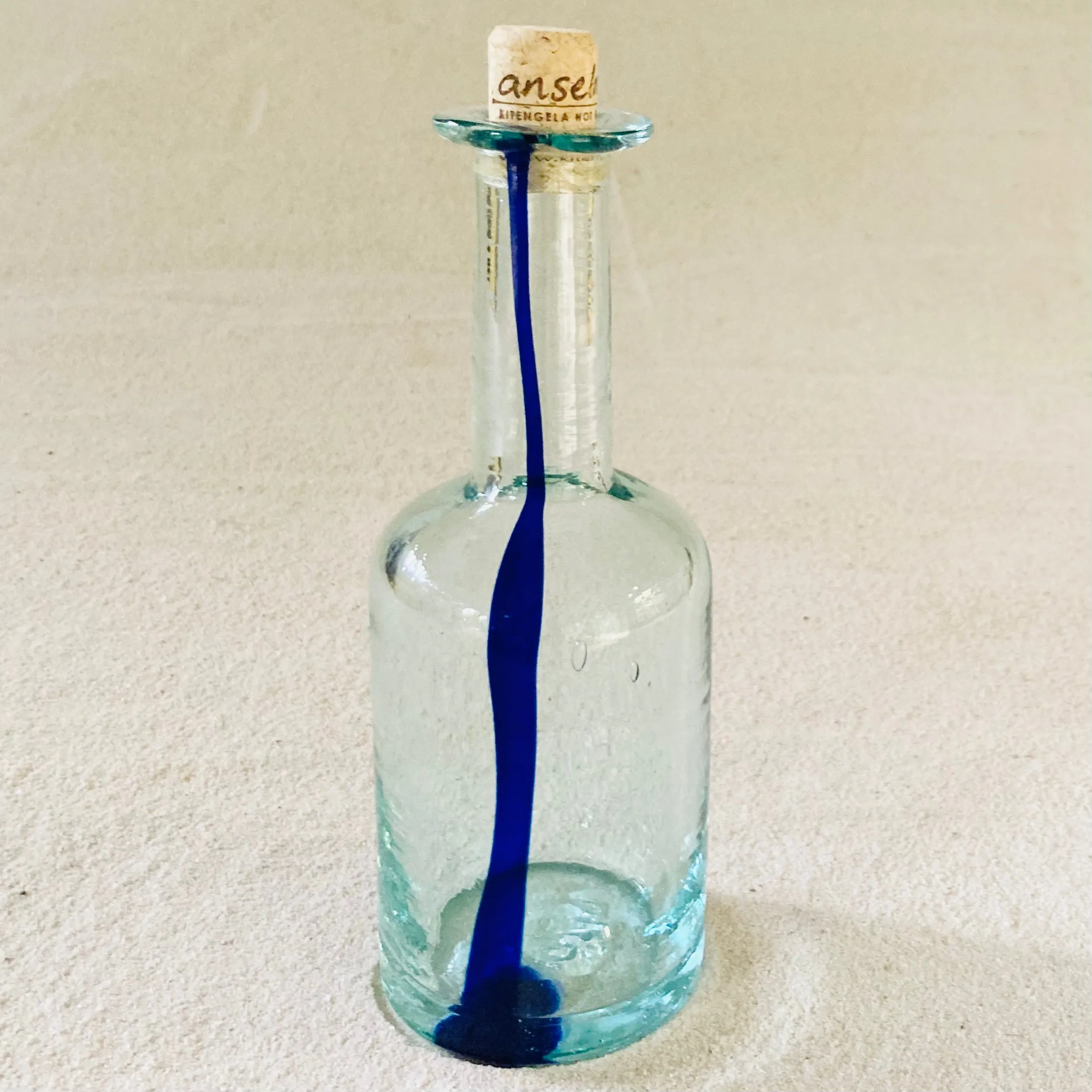 Blown glass - bottle (straight) ~ 650ml