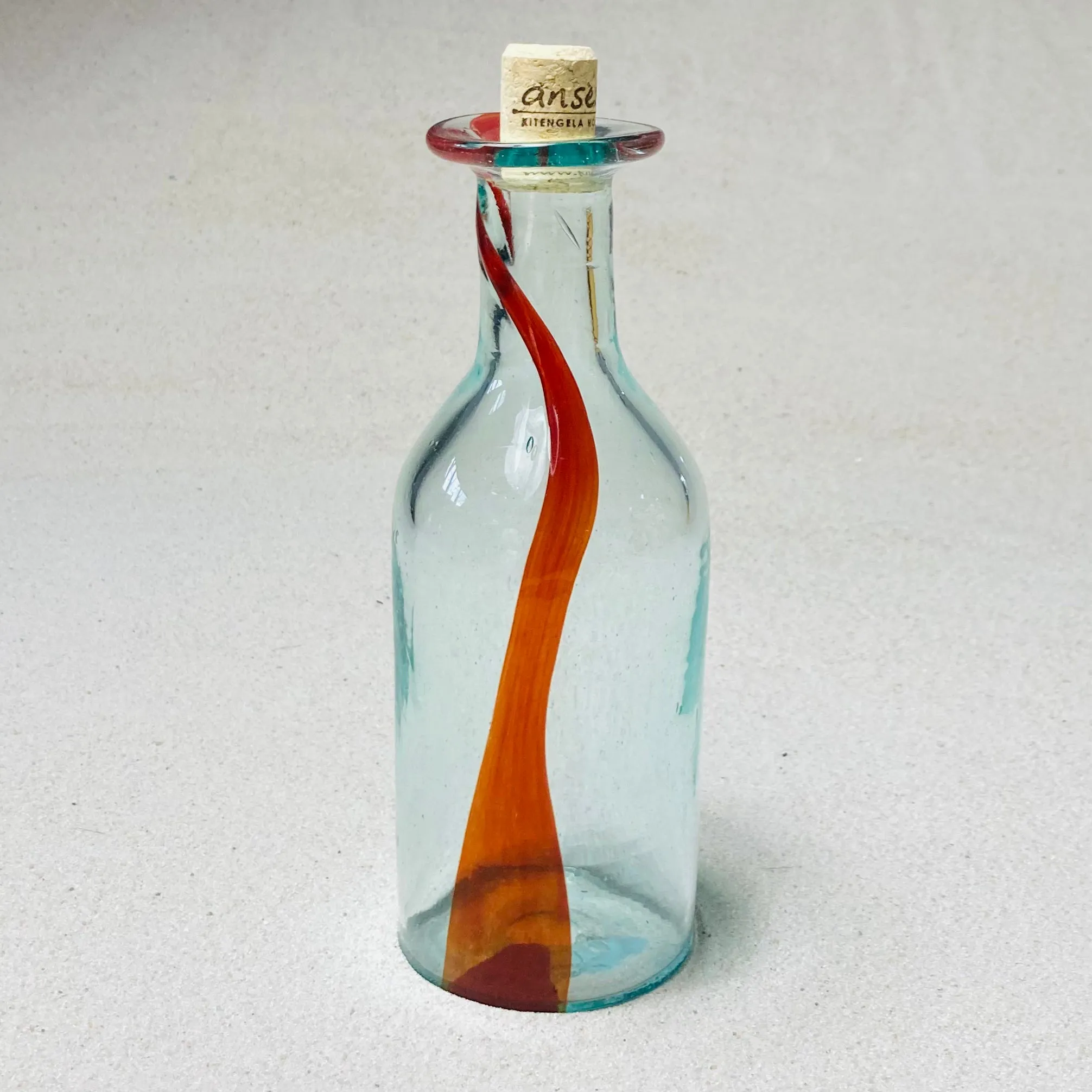 Blown glass - bottle (straight) ~ 650ml