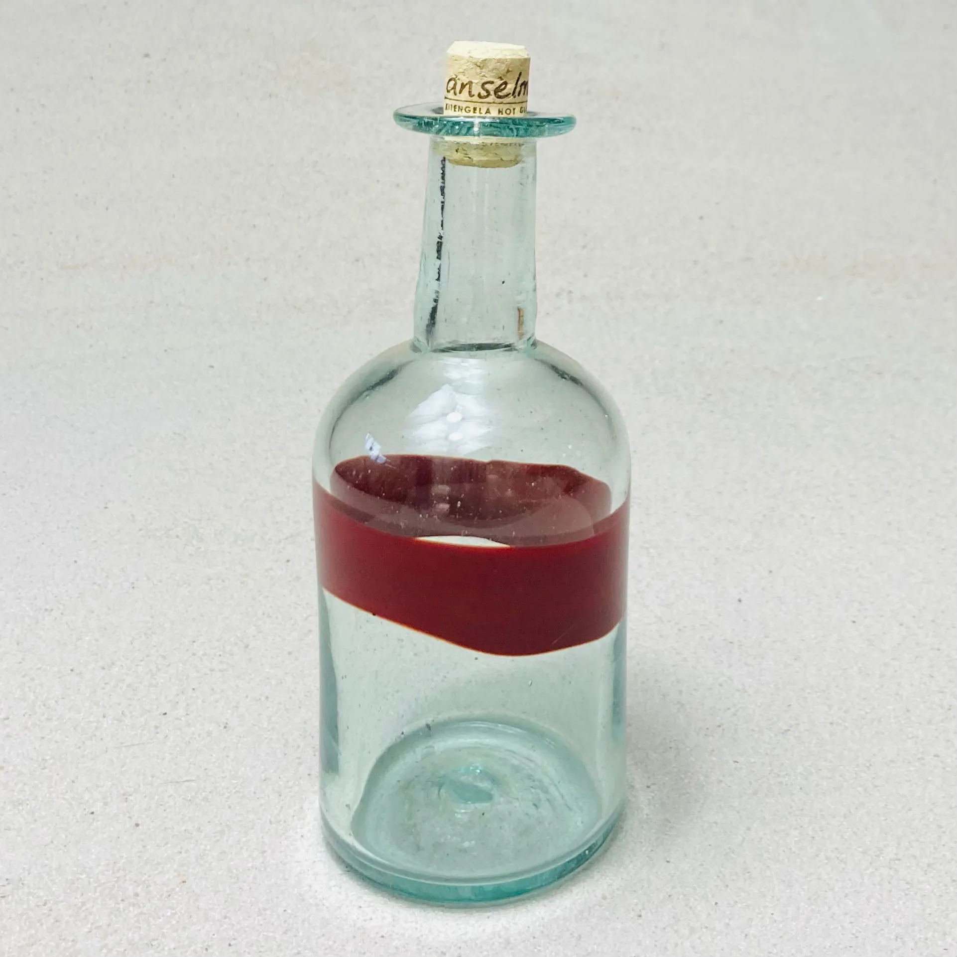 Blown glass - bottle (straight) ~ 650ml