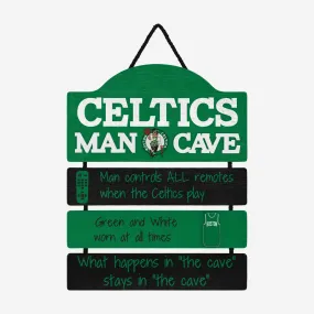 Boston Celtics Mancave Sign