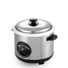 BPL Stainless Steel 1.8 ltr rice cooker BRCO001182B 700 watt  (5-YEARS Warranty)