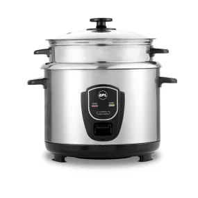 BPL Stainless Steel 1.8 ltr rice cooker BRCO00218 700 watt  (5-YEARS Warranty)