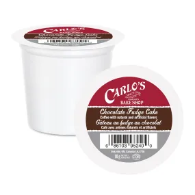 Carlo's Bake Shop Chocolate Fudge Cake Single Serve Coffee 24 Pack