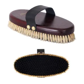 Cavallino Body Brush With Pig Bristle Boarder Large