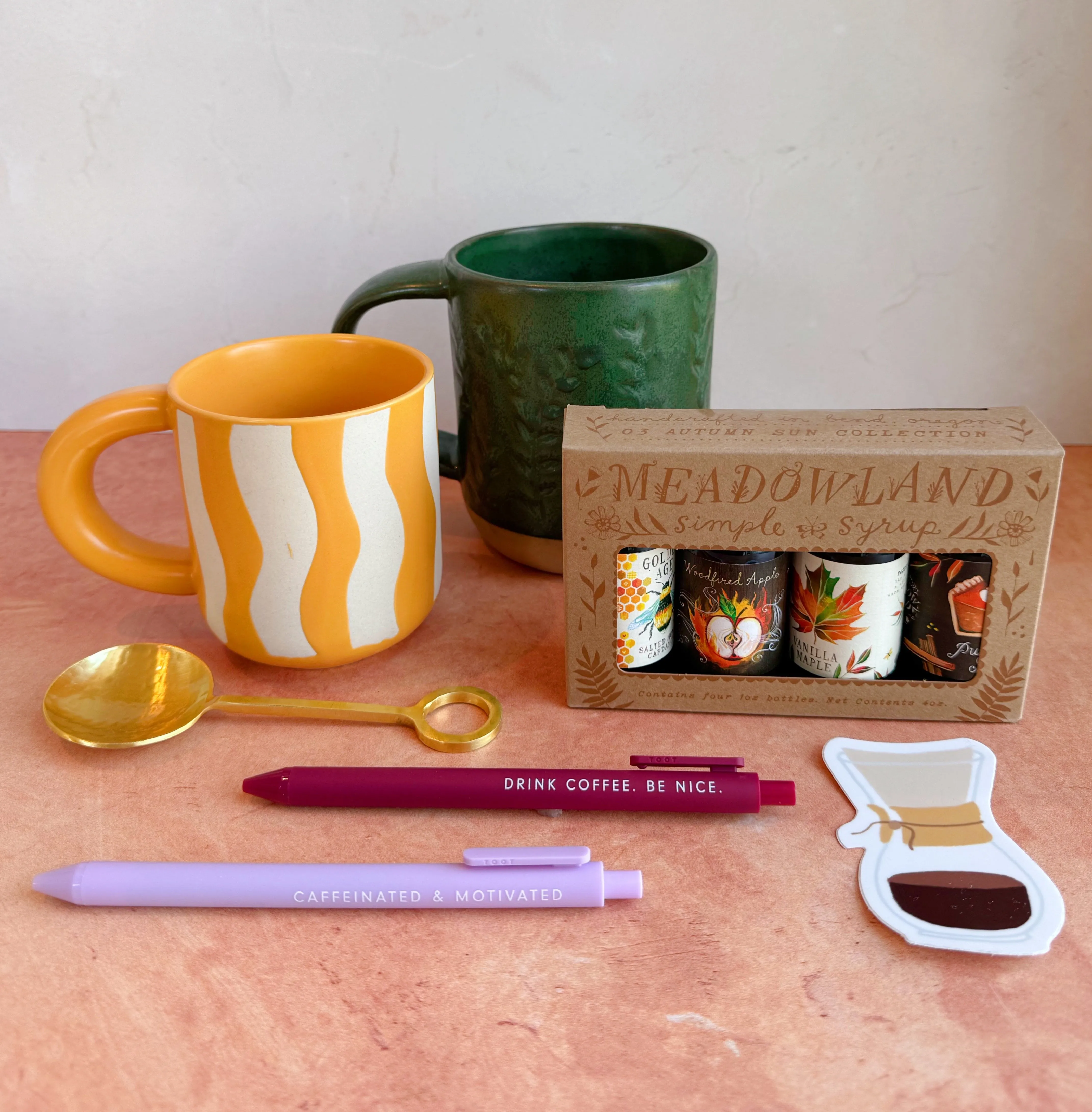 Coffee Jotters Gel Pen Set