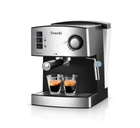 Coffee Maker With 15 Bar Automatic Steam Pressure Pump