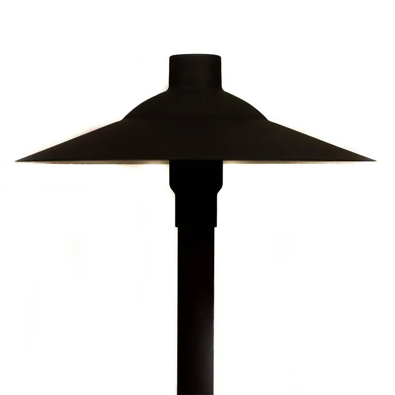 CopperMoon CM.750-20 12V Copper 11" Path Light Top, 20" Copper Stem With Stake