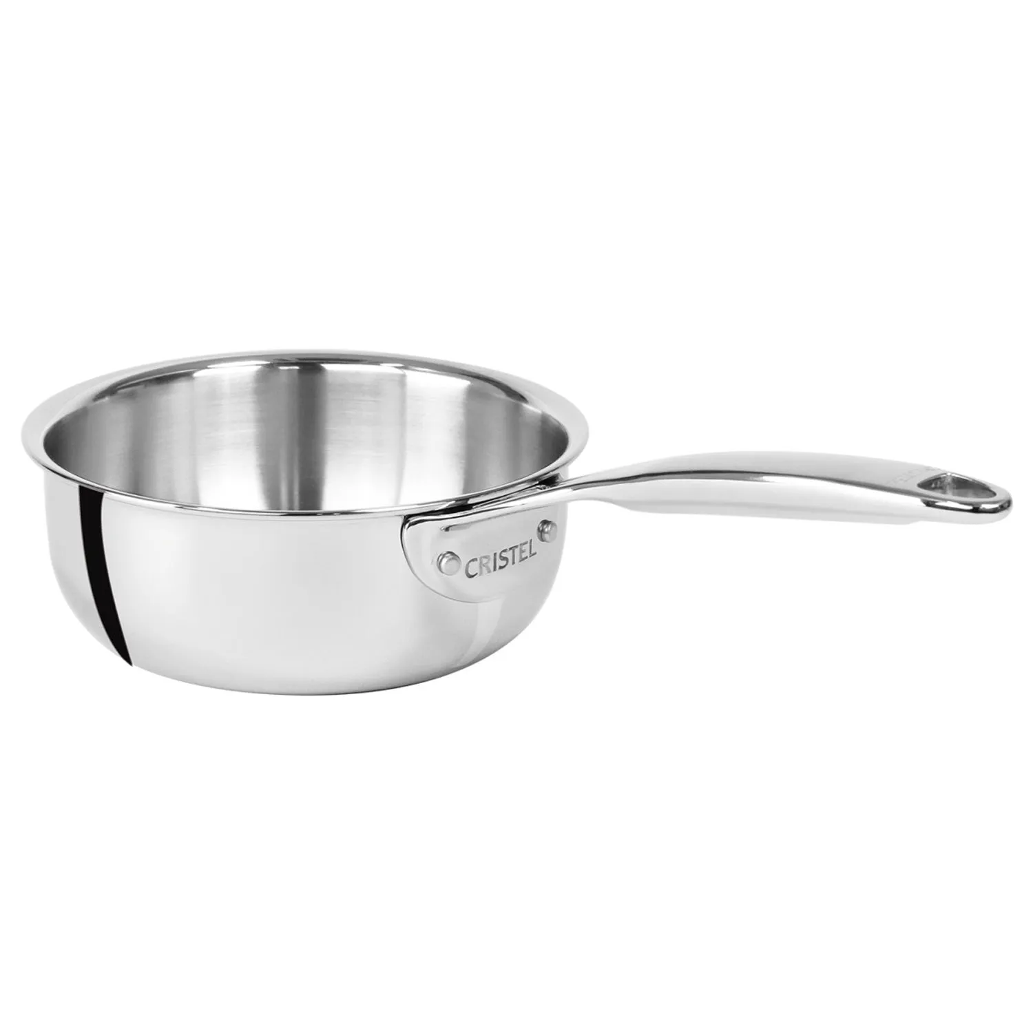 Cristel Castel Pro 1-Quart Stainless Saucepan