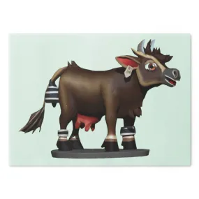 Dark Brown Cow Cutting Board