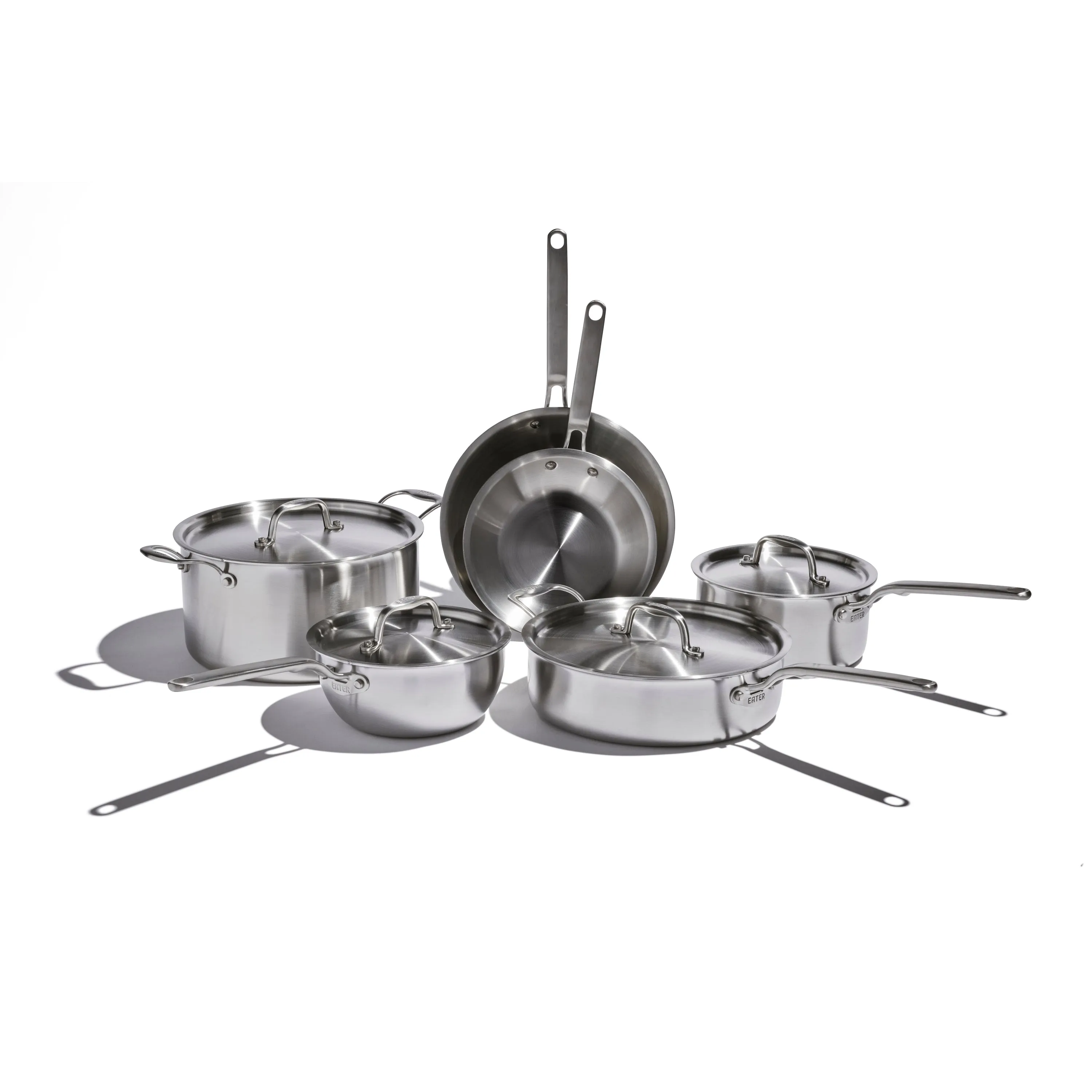 Eater x Heritage Steel 10 Piece Cookware Set