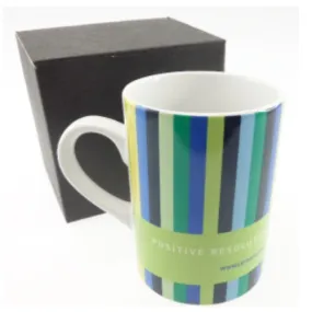 Eden Slim Line Ceramic Coffee Mug