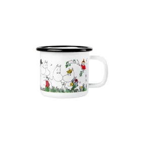 Enamel Mug - Happy Family (1.5dl)