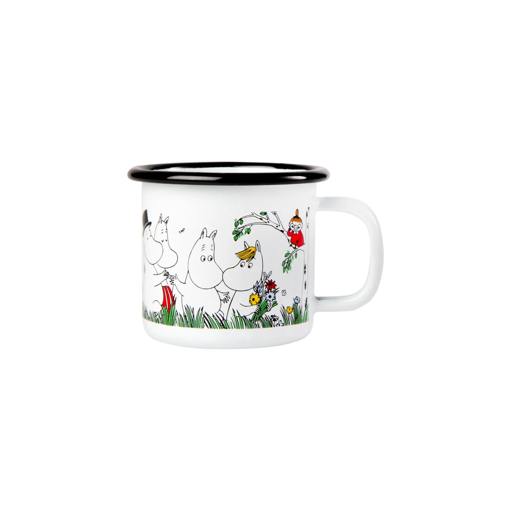 Enamel Mug - Happy Family (1.5dl)