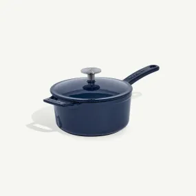 Enameled Cast Iron Saucepan