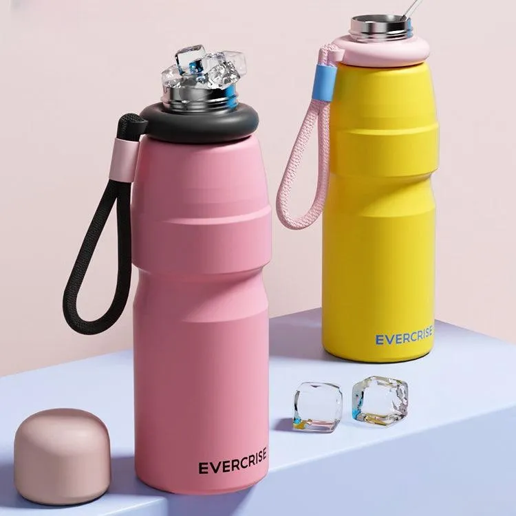 EVERCRISE YOYO 600ml Insulated Travel Cup - Portable, Waterproof, and Durable Water Bottle