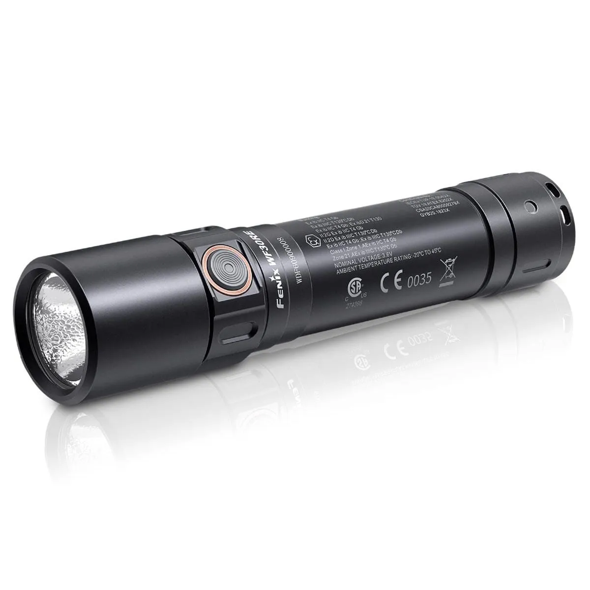 Fenix WF30RE Intrinsically Safe Explosion Proof Flashlight 280 Lumens