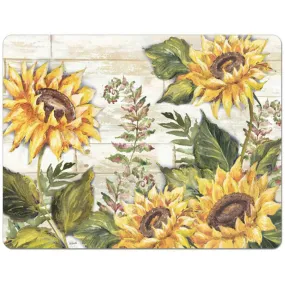 Flexible Cutting Mat, Sunflowers