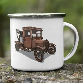 FORD MODEL T PICK-UP ENAMEL MUG