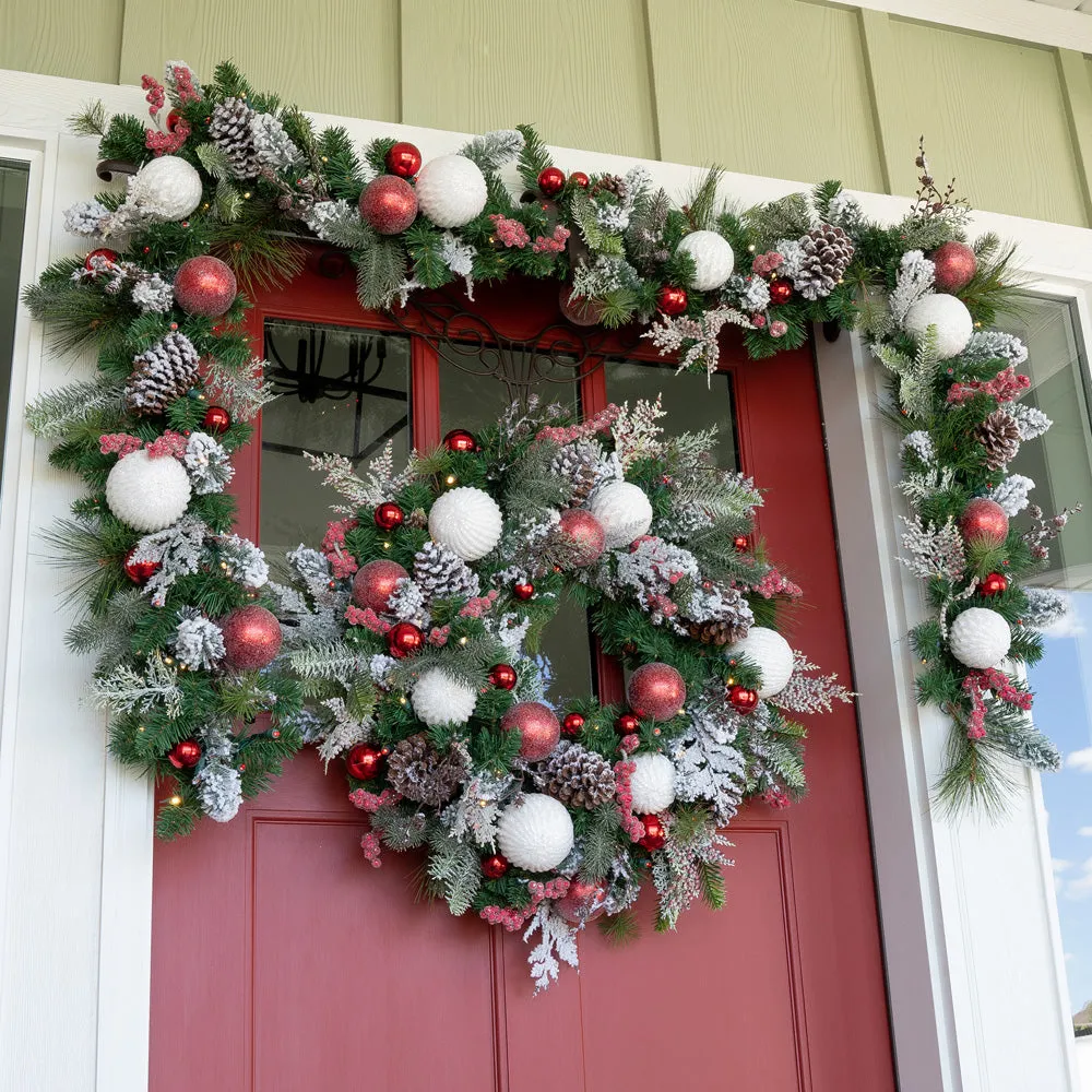 Frosted Wonderland Wreath - 30"