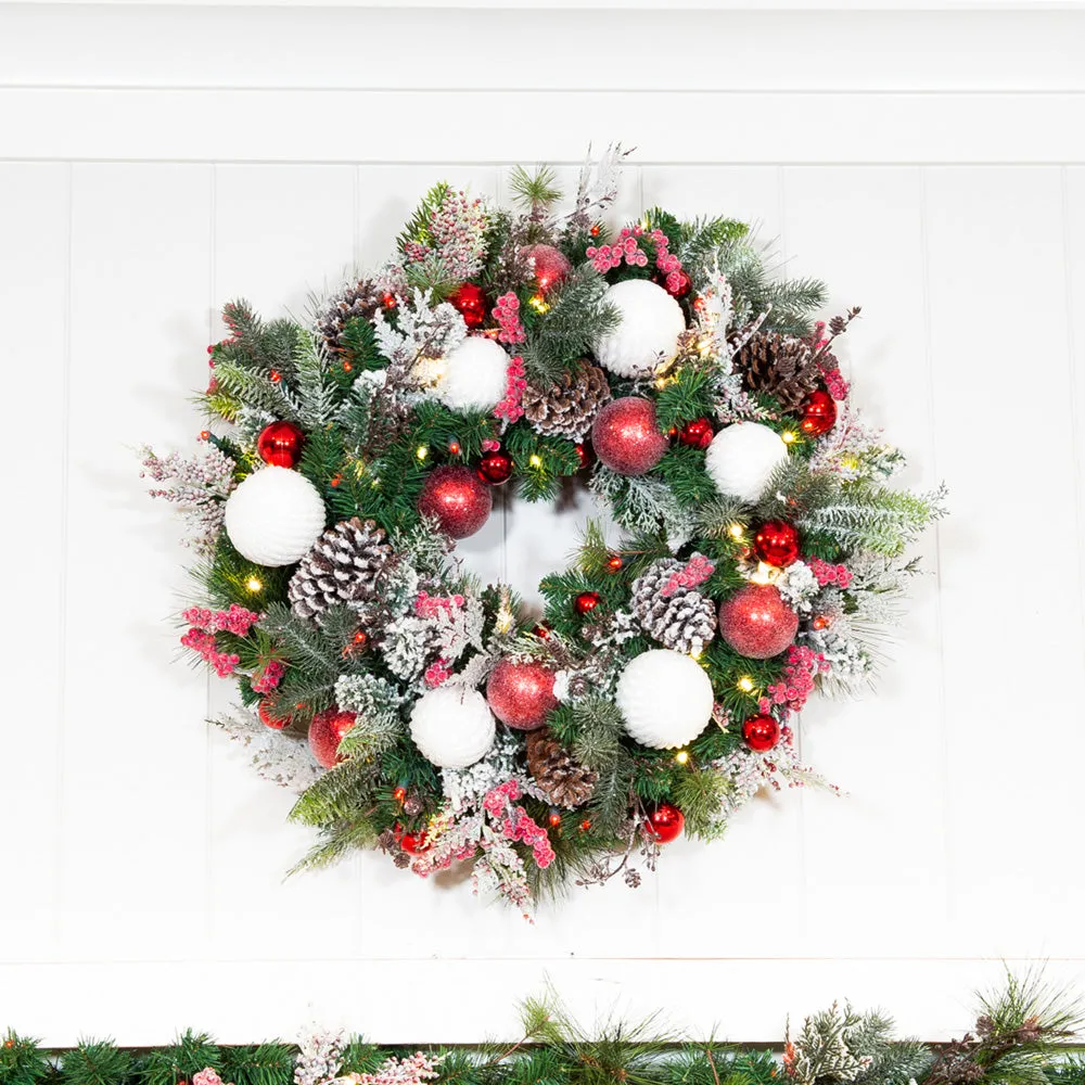 Frosted Wonderland Wreath - 30"