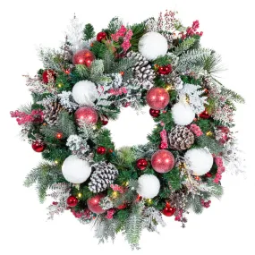 Frosted Wonderland Wreath - 30"