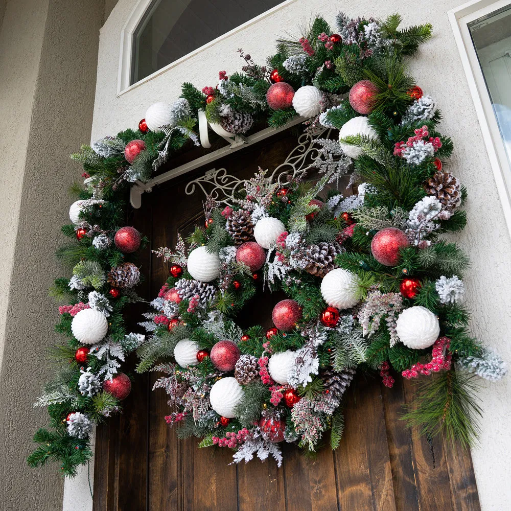 Frosted Wonderland Wreath - 30"