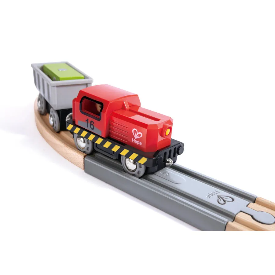 Hape Sea & Rail Cargo Transport Set