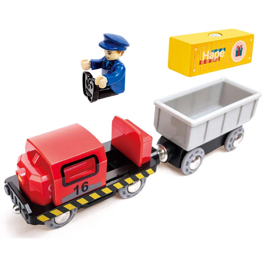 Hape Sea & Rail Cargo Transport Set