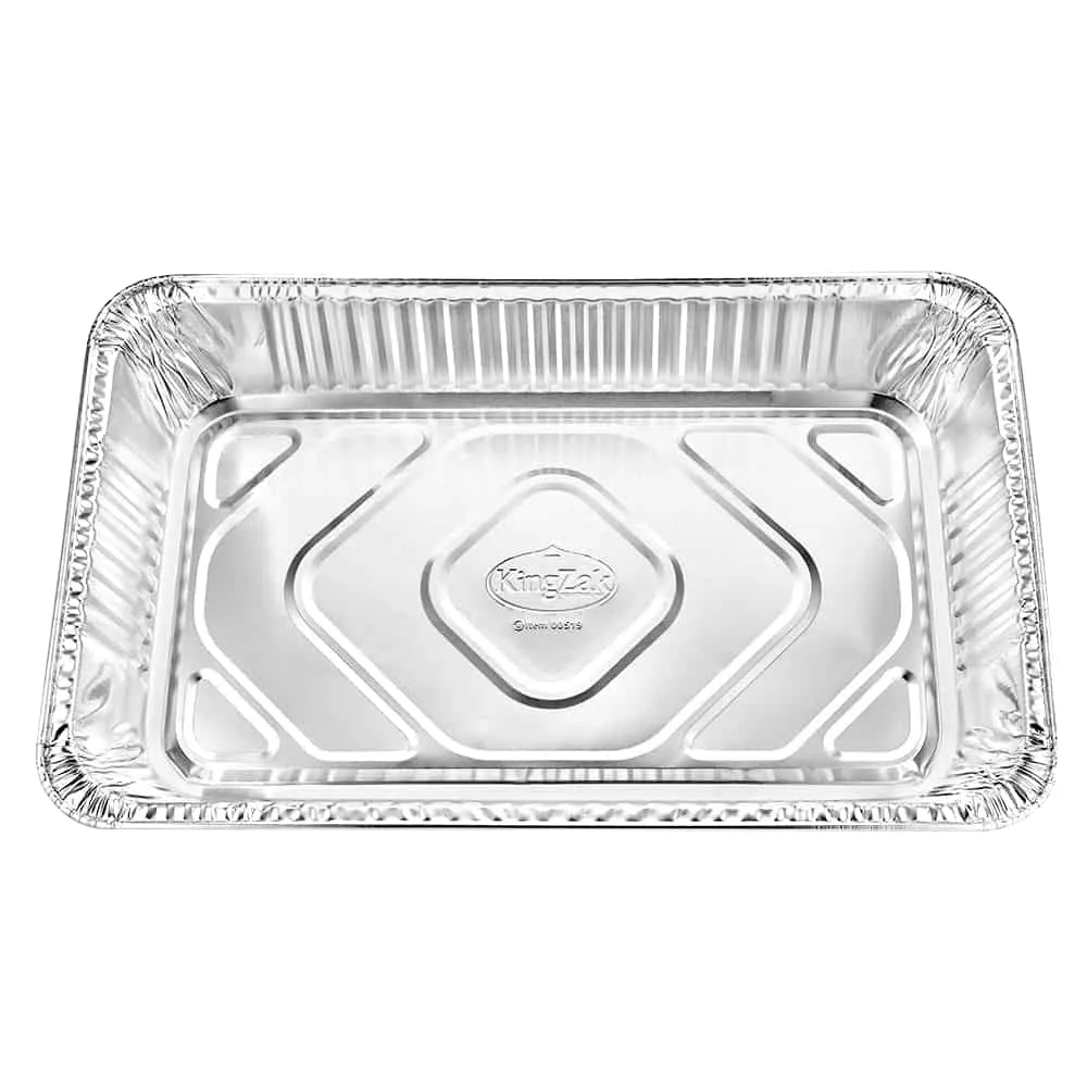 Heavy Duty Full Size Foil Steam Table Pan Medium 21X13 [50 Count]