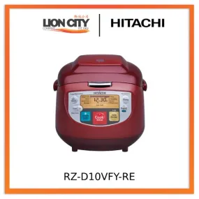 Hitachi RZ-D10VFY-RE Microcomputer 1.0 Litre Electric Rice Cooker