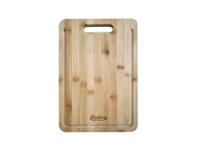 HUDSON Bamboo Cutting Boards for Kitchen 13x9 inch