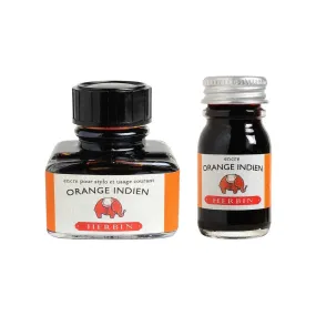 J Herbin Ink Bottle (10ml / 30ml) - Orange Indien