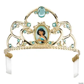 Kids Deluxe Disney's Aladdin Jasmine Green & Gold Tiara