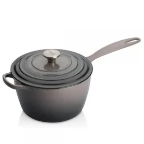 Le Creuset Signature Cast Iron Saucepan Flint