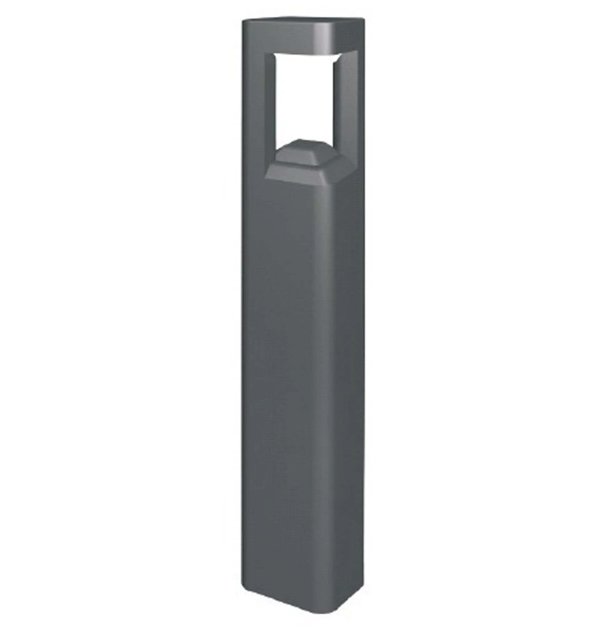 LED Surface Mounted Grey Bollard Lights IP54