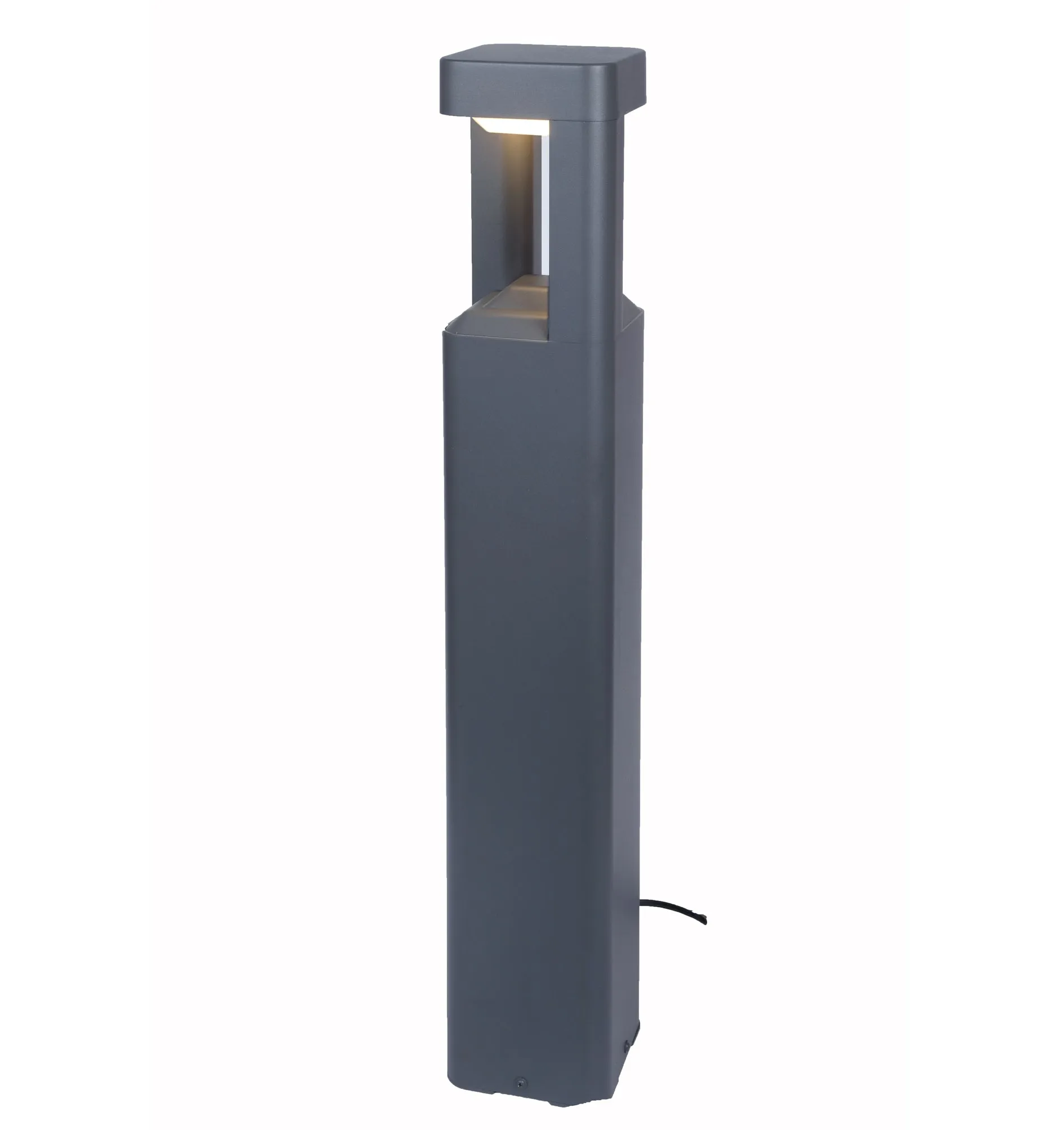 LED Surface Mounted Grey Bollard Lights IP54